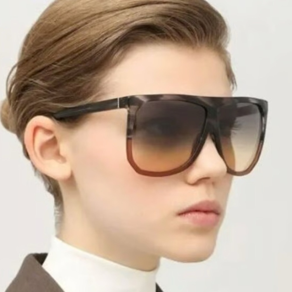 NWT Loewe Women's Lw40001l 63mm Sunglasses case and cleaning cloth reg $465